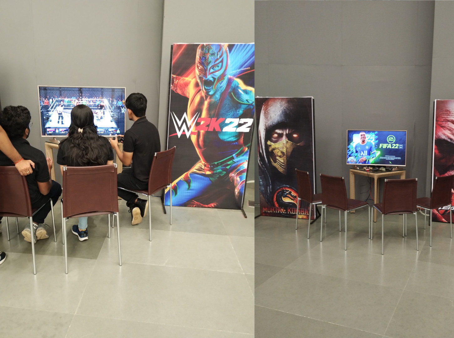 VR Gaming Setup, Corporate Event, YNotGame Pune