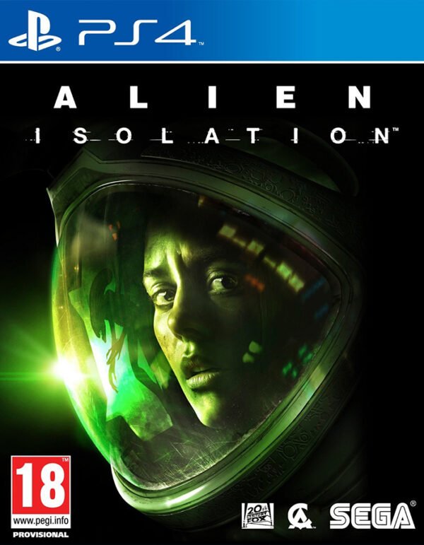 Alien Isolation PS4 game disc