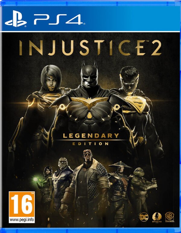 Injustice2, PS4 game disc